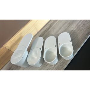 Lot of 4 Weight Watchers WW Measuring 1 cup 1/2 c,1/3. 1/4 cups Nesting Leveler